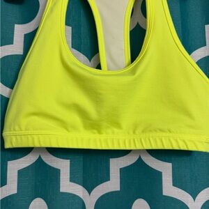 Fleo Yellow Bikini Racerback Swim
